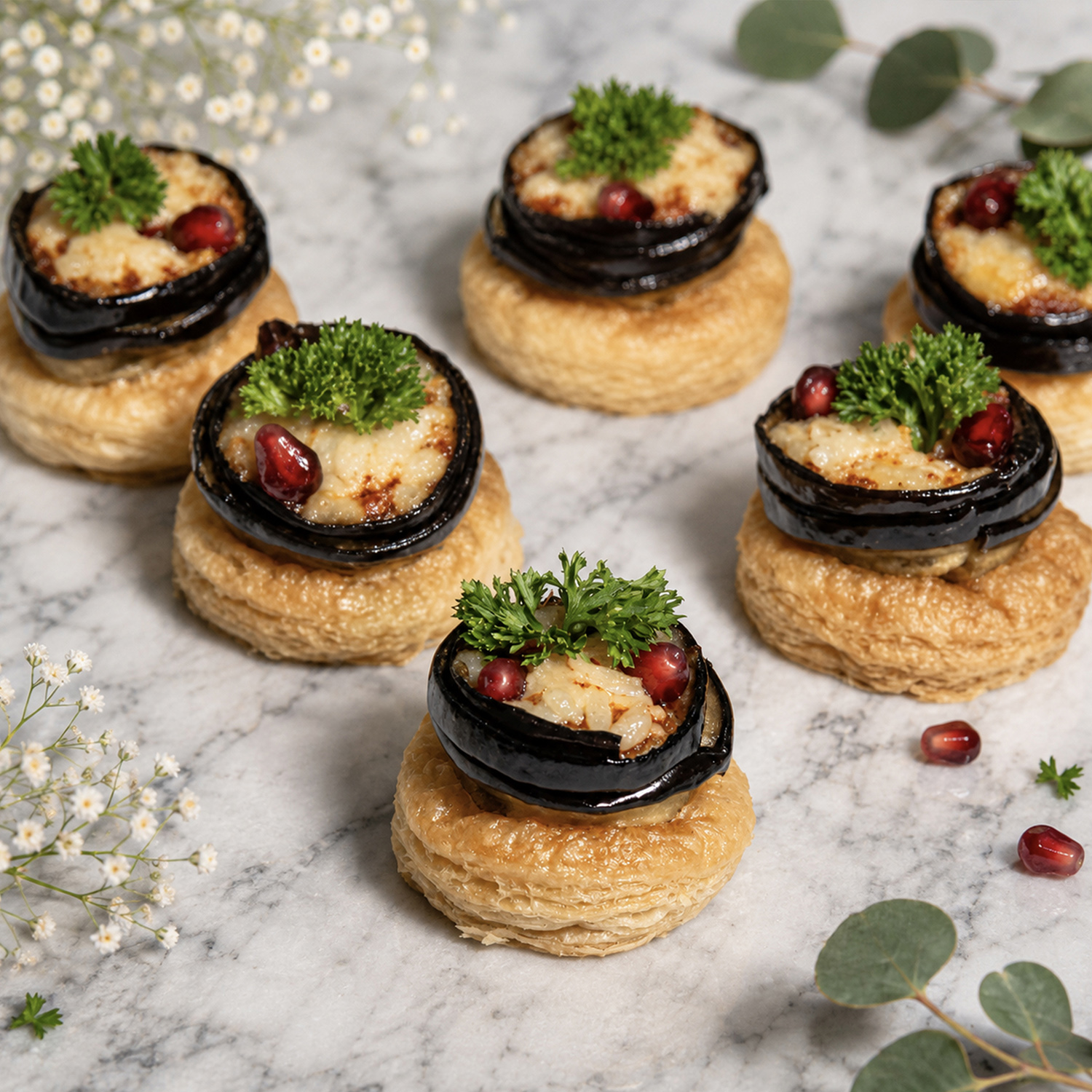 Eggplant Cheese Tart